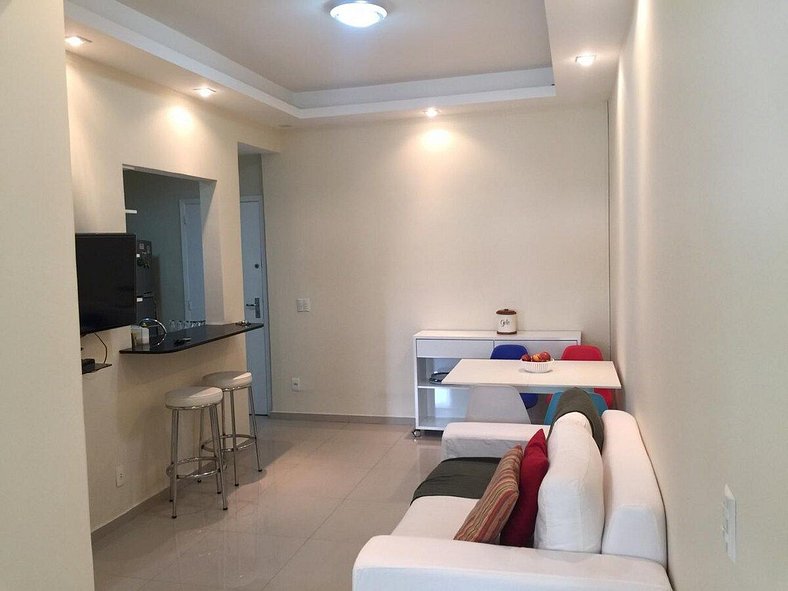 Apartamento em Copacabana com vista para o mar