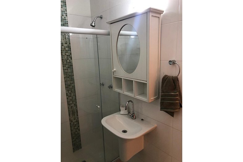 Apartamento em Copacabana com vista para o mar