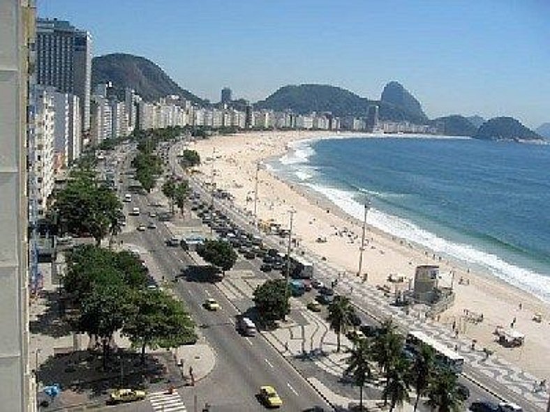 VISTA LATERAL PRAIA DE COPACABANA